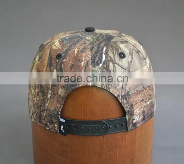 6 Panel Distressed Camo Hat photo-4