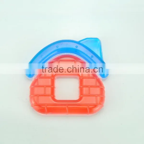 BPA FREE Double Colored Baby Cool Teether Water Filled Teether