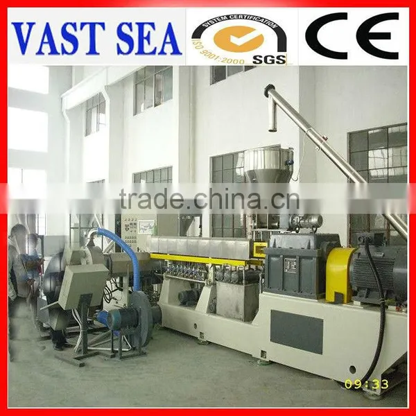 CE machine for to make plastic pellets/extrusion line