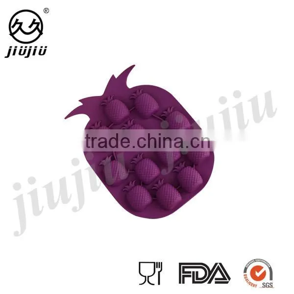 Pineapple Ananas Shape Silicone Ice Cube Tray Mold photo-4