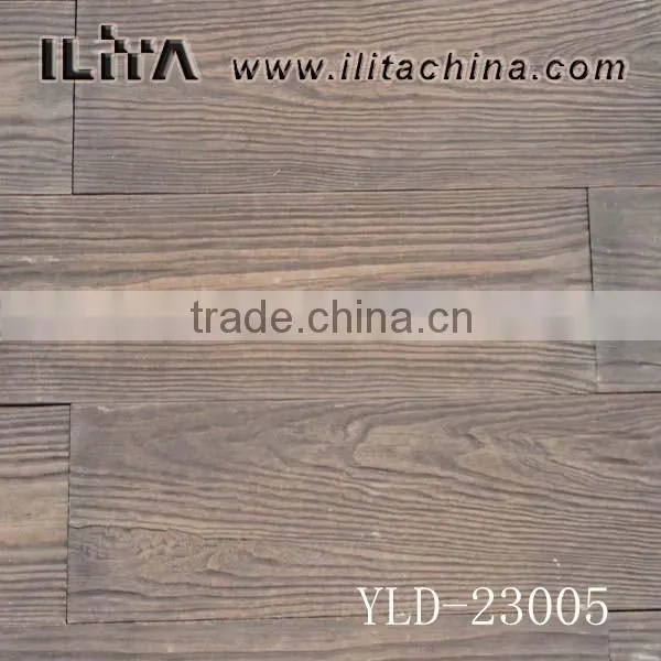 Yellow Artificial Wooden Stone Wall Decorative Stone photo-2