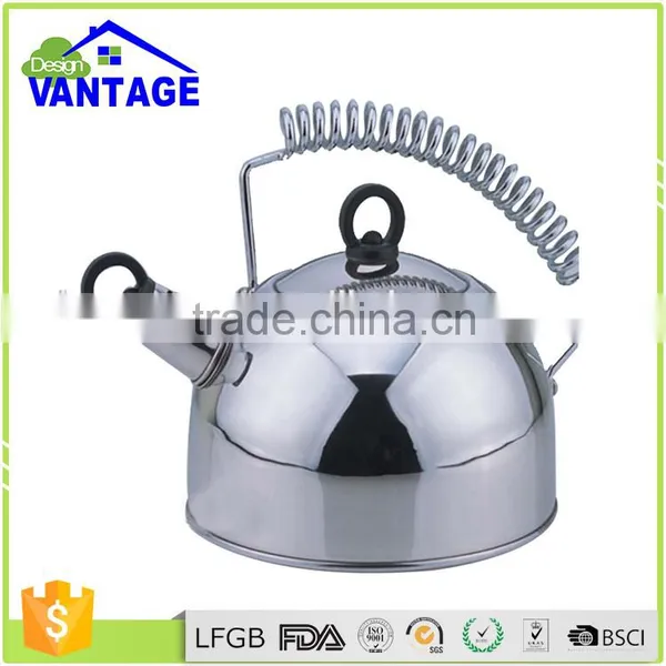 2.5L Color Coating Tea Whistling Kettle Induction Stainless Steel Coffee Kettle photo-6