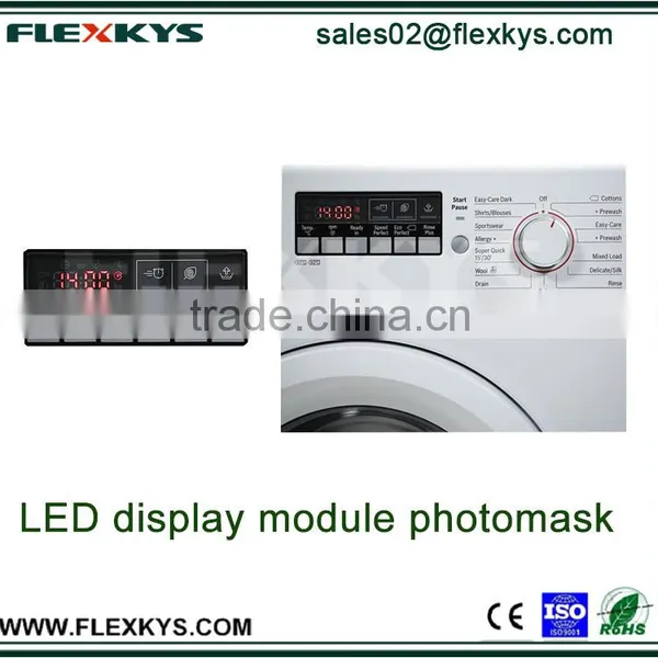 Light-tight Black PC Film Used on LED Display Module for Washing Machine photo-5