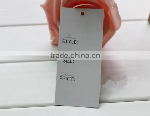 Paper Garment Swing Hanging Tag photo-3