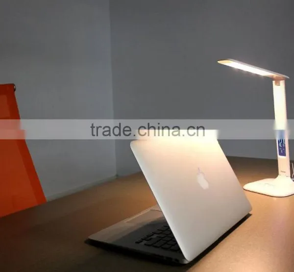 Modern Desk Lamp Dimmable Reading Light With Temperatures, 3 Color Mode,5-Level Dimmer photo-6