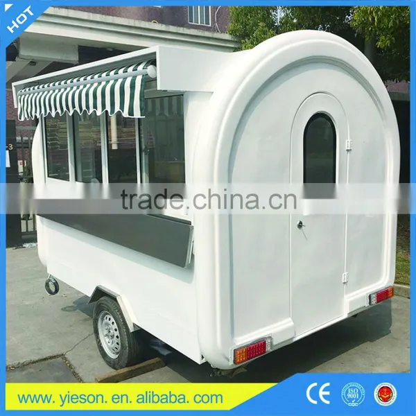 Small or Big Wheels Fast Food Carts Kiosk/food Selling Car/food Street Kiosk for Salefood Truck photo-3
