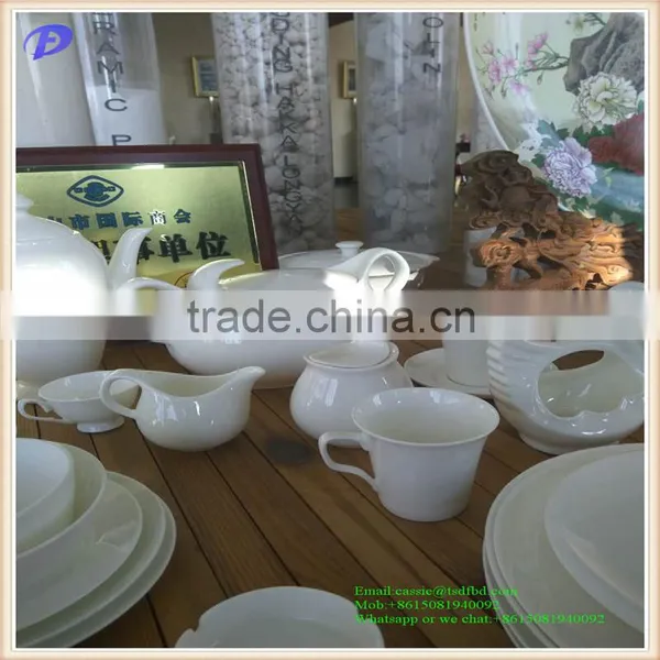 61pcs Square/round Royal Bone China Dinnerware photo-3
