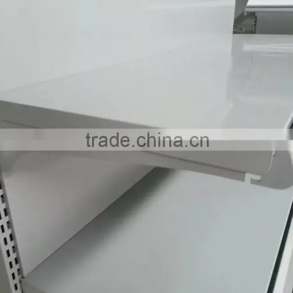 Back Board Double-sided Supermarket Shelf Equipment Store Display Metal Gondola Rack photo-4