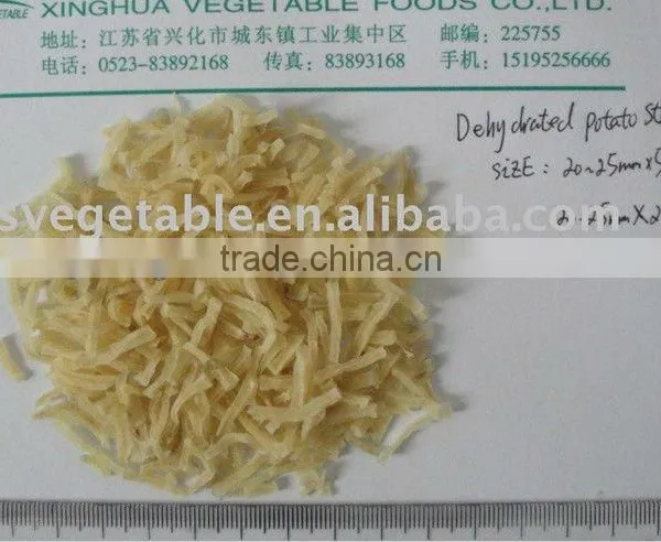 Dehyrated Potato Strip