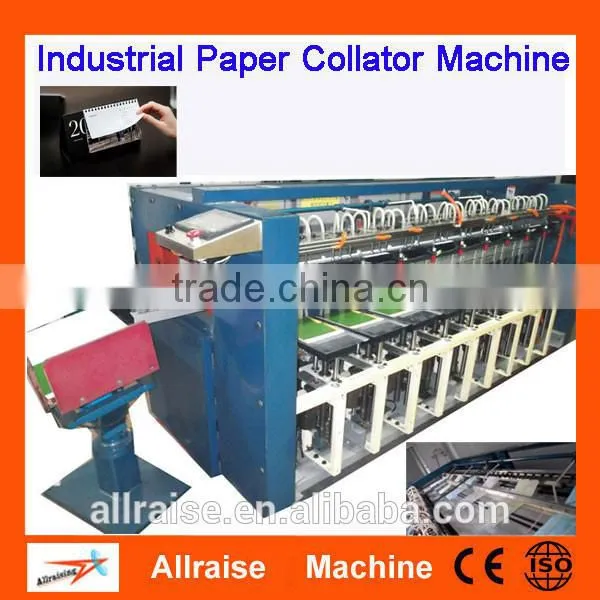 6/10/12 Stations Office Paper Collator Machine, Industrial Paper Gathering Machine, Paper Collating Assembly Machine photo-5