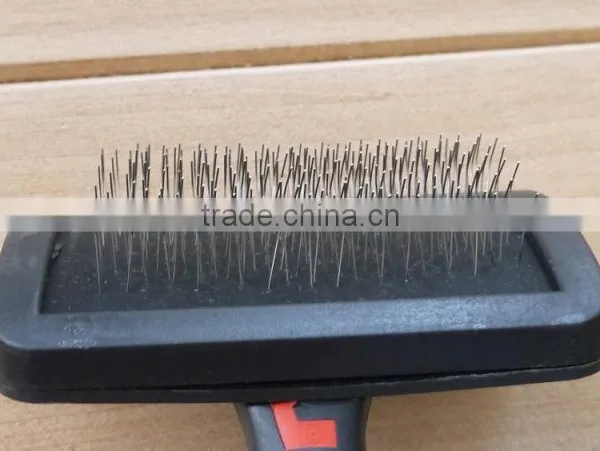 Small Pet Cat Slicker Brush for Pet Grooming photo-2