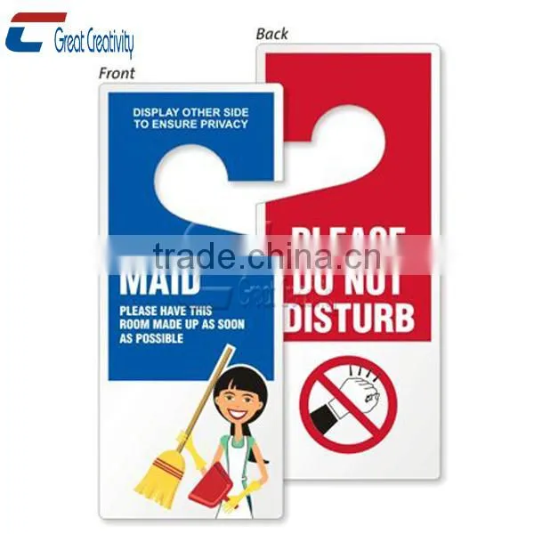 Plastic ABS Cards/Door Hanger for Restaurants photo-5