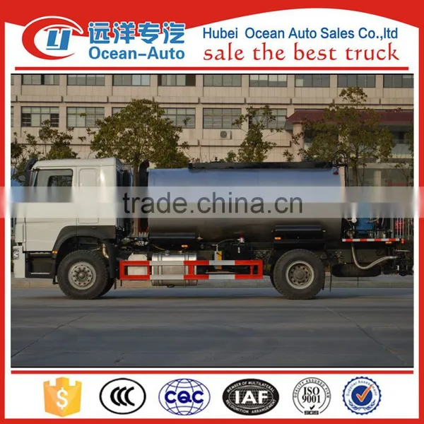 Howo 4*2 Bitumen Sprayer Truck / Asphalt Distributor Truck / Intelligent Road Maintance Truck photo-3