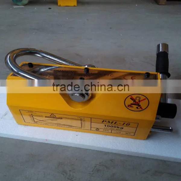 2015 Hot Sales 1 Ton Manual Permanent Magnet Lifter Crane photo-3