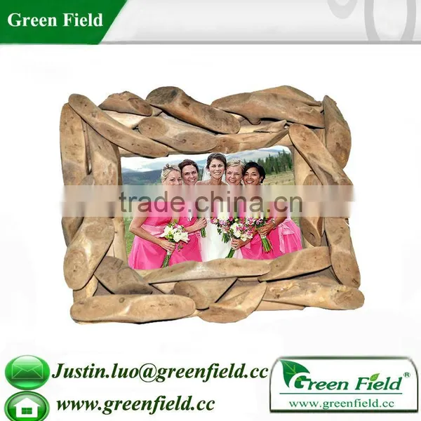 Handmade Wood Picture Frame for Wedding Decoration photo-6