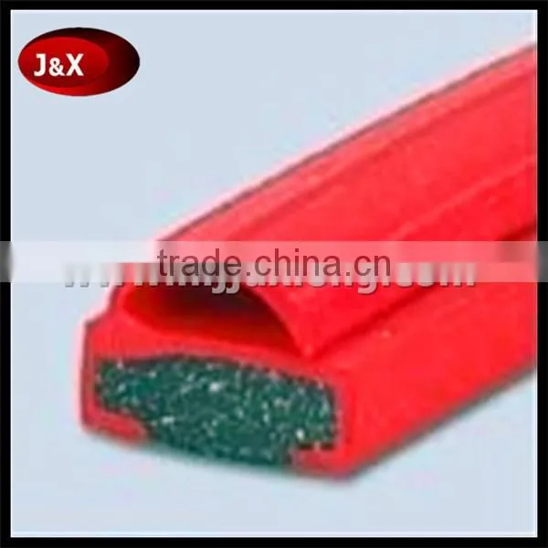 Black Color Fire Fighting Intumescent Door Seal Strip photo-4
