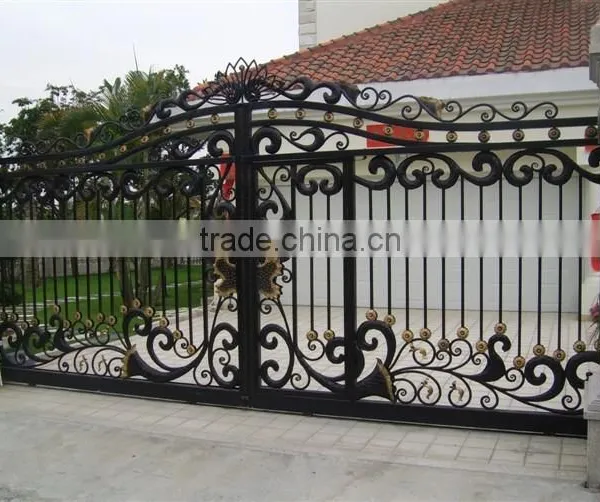 Bisini Sliding Design Iron Gate, Sliding Main Gate Design, Sliding Design House Iron Gate photo-6