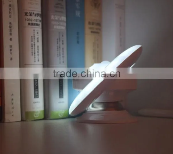 New Arrival Creative Cool UFO 360 Revolve Lighting Lamp, USB Charge LED Human Body Sensor Night Light photo-4