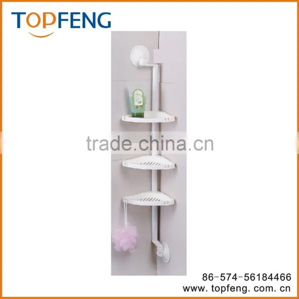 3 tiers bathroom shelf/3 tier corner shelf/plastic corner shelf