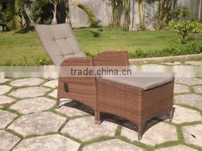 Patio Furniture Adjusted Rattan Chair photo-3
