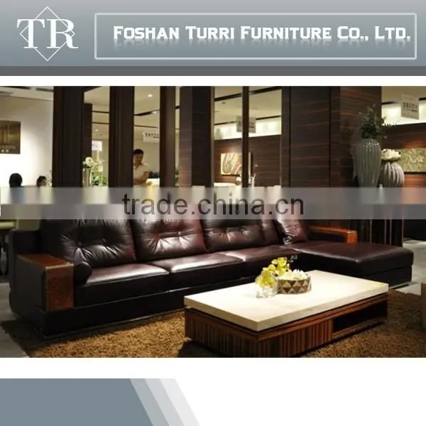 Hot Sale Italy Leather Corner Sofa for Home Furniture photo-6