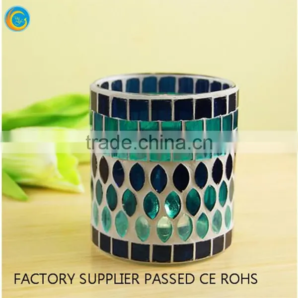 Glass Mosaic Candlestick photo-6