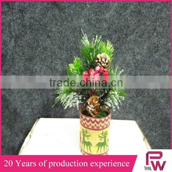 China Factory Supply Crafts Decorations 5 Inch Christmas Tree for Christmas Market photo-2