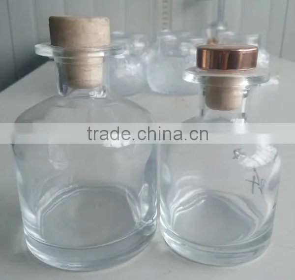 90ml 150ml 200ml 300ml New Design Glass Aroma Diffuser Bottle With Reed photo-3