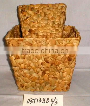 Grass Woven Planter Baskets photo-3