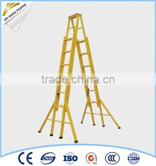 Fiberglass stepladder for electrical work FRP Insulation