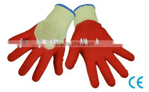 Latex Cotton Work Gloves From Guangzhou Supplier photo-2