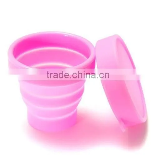 The Silicone Collapsible Outdoor Folding Cup Retractable Drinking Water Cup photo-3