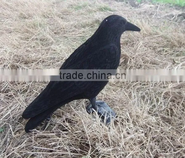 Full Body Flocked Crow Decoys photo-4