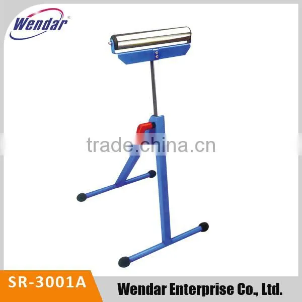STEEL SINGLE ROLLER STAND WITH ADJUSTABLE HEIGHT