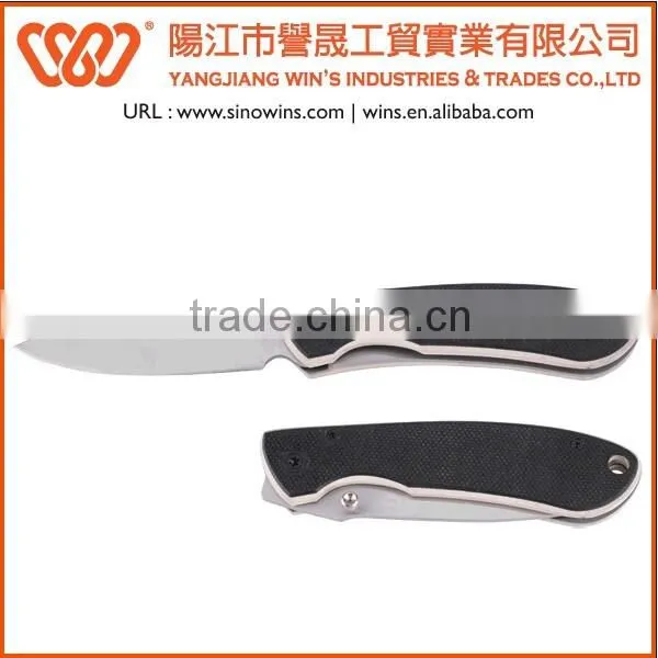 A21-S006 Stainless Steel Pocket Knife With Plastic Handle photo-3