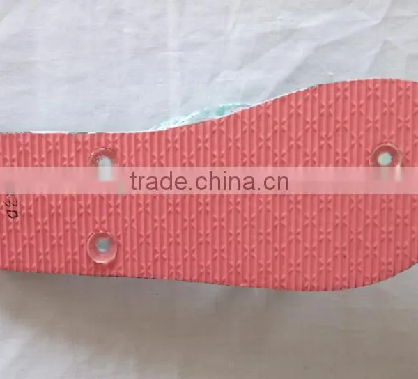 Colorful Printing Flip Flop PE Sandles photo-3