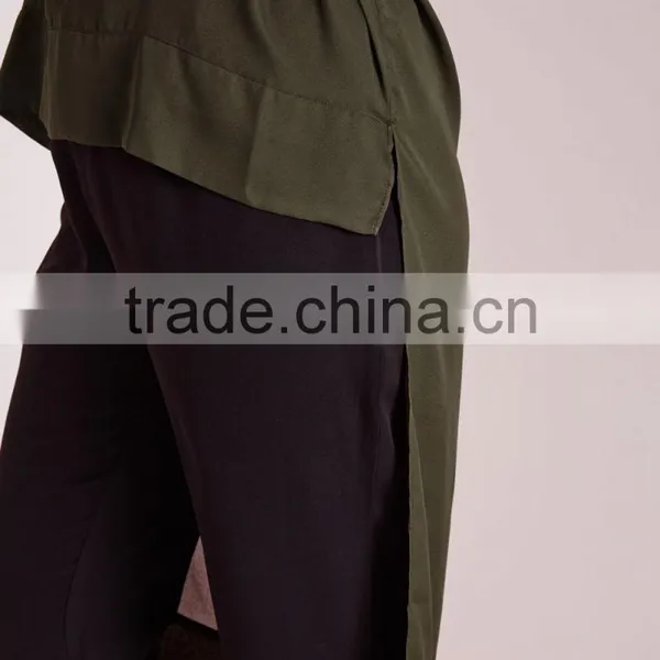 Tops for Women 2016 Plus Size Cap Sleeve Fancy Chiffon Tops HST3801 photo-5