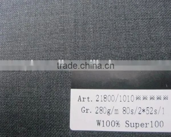 Garment Use Elastane Australian Merino Wool Fabric photo-2
