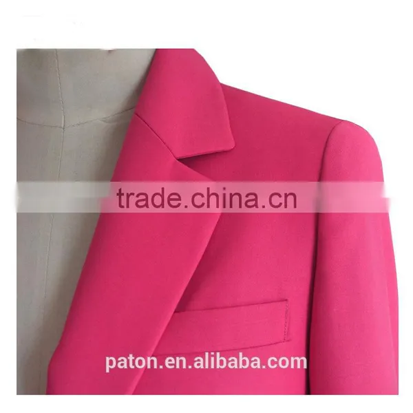 Guangzhou Factory Woman Jackets Apparel For Ladies Formal Blazer OEM photo-4