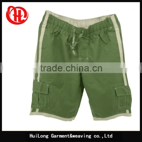 Stock Cheap Elastic Shorts Cargo Short Pants Mens photo-3