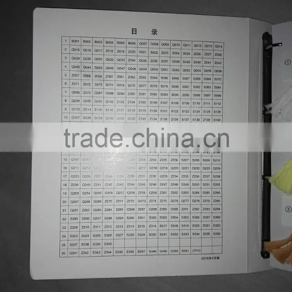 Real Yarn Color Shade for Socks Production Yarn Shade Card photo-4
