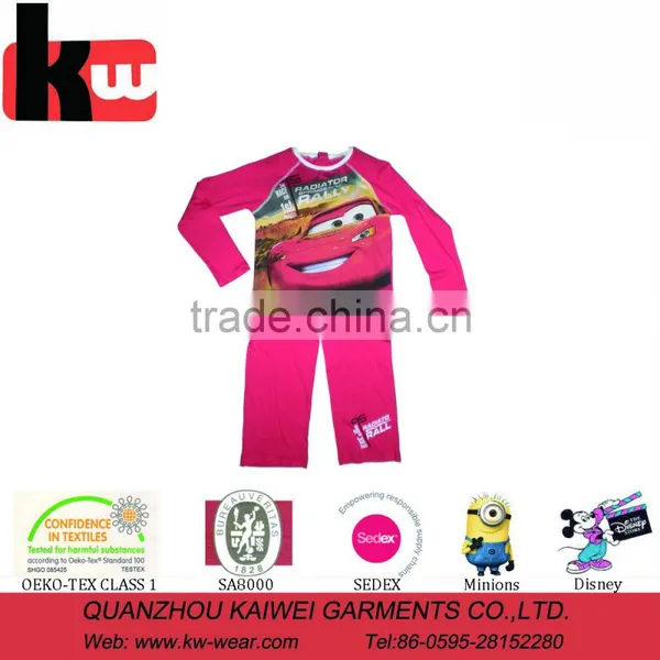 Customized TC Cotton Pajamas Set Nighty Kids photo-2