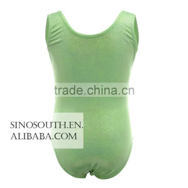 2017 New Arrival Thong Gymnastics Leotard Fabric Shiny Leotards for Girls photo-2