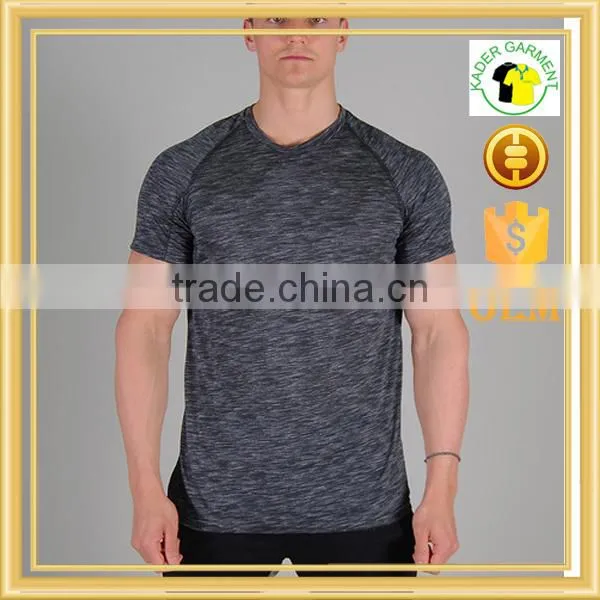 Tri Blend Fitness t Shirts for Men, Custom Gym T-shirt, High Quality Slub Slim Fit t Shirt photo-5