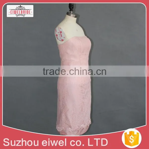 Pink Lovely Evening Dress for Girl photo-4