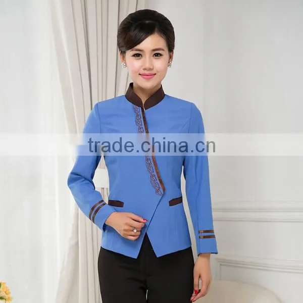 Custom Factory Direct Sale Wholesale Western Hotel Supply, Hotel Housekeeping Uniforms photo-2