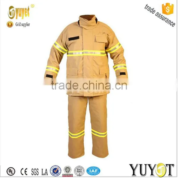 FR Aramid HI VIS TAPED FIREFIGHTER SUIT photo-2