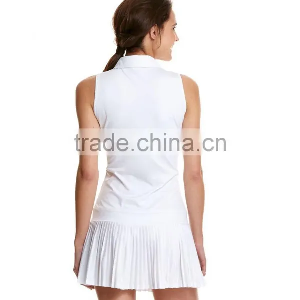 High Quality Fashion Dress Custom Tennis Skirts Tennis Clothes For Women photo-3