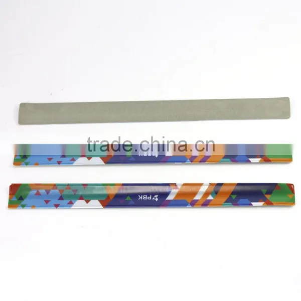 Customized Snap Band PVC Reflective Safety Slap Band photo-3
