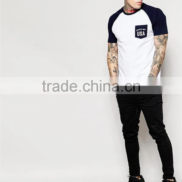 Guangzhou Shandao Summer Casual 160g 100% Cotton O-Neck Short Sleeve With Pocket T Shirts Manufacturers China photo-5